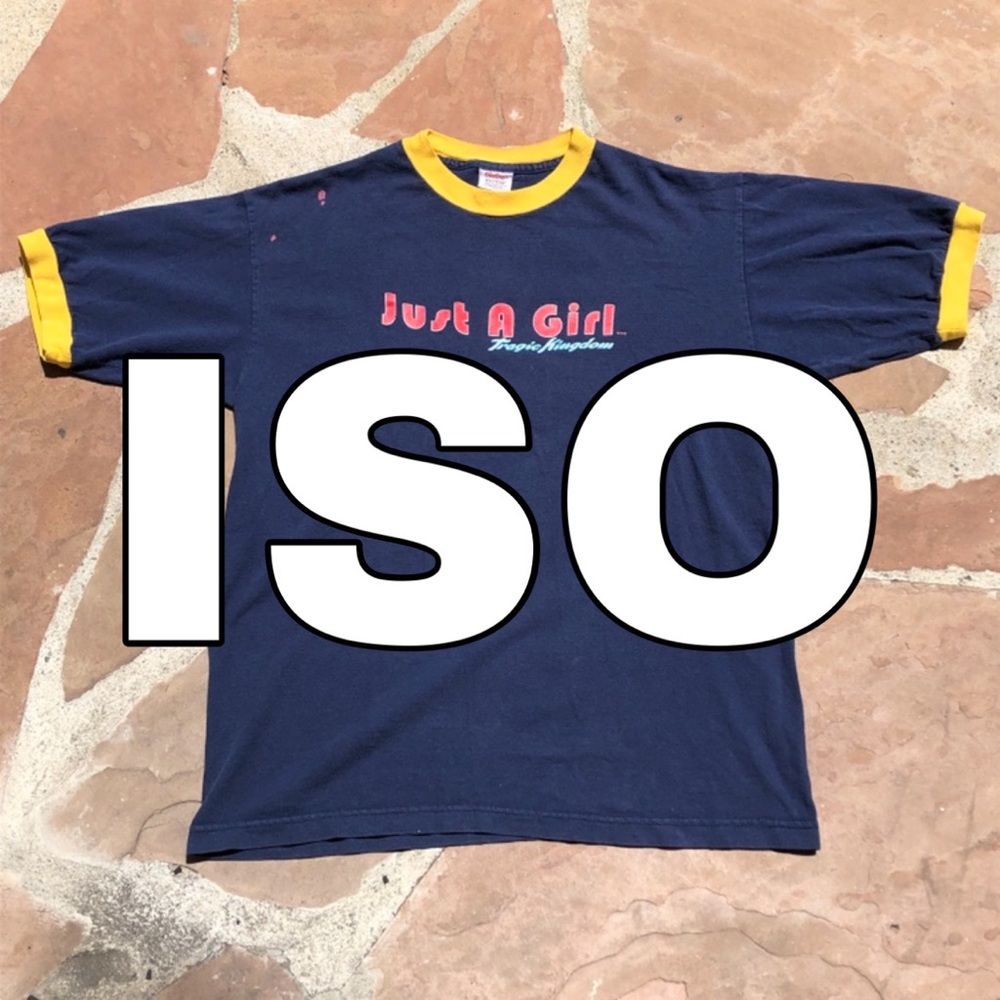 ISO no doubt concert ringer tee
